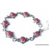 kabyle Bracelet from algeria with silver and coral