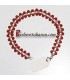 Bracelet Kabyle en Argent et Corail Rouge