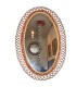 Handmade Algerian Wicker mirror, real work of art - Large