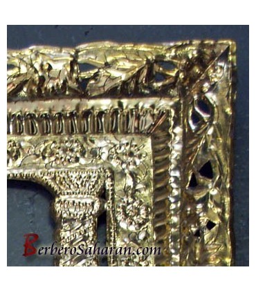 Algerian Handmade copper Mirror/Photo frame - Large