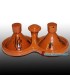 Handmade Moroccan Salt and Pepper condiment holder -Double and triple