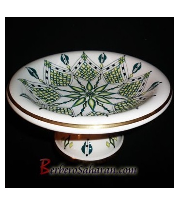 medium size Algerian handmade Berber Fruit Bowl in ceramics