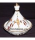 Mini Algerian Berber Ceramic Tagine with liquid Gold