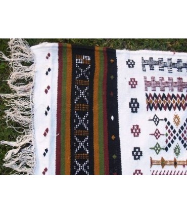 Algerian Handmade synthetic fibre (Nylon) Berber Rug 5