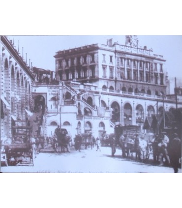 Vieille Photo d'Alger: Hôtel Excelsior, Nouvelle Douane 