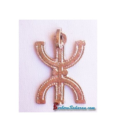 Berber symbol pendant in pure silver from Algeria
