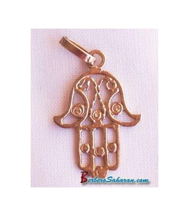 Algerian kabyle Hand of Fatima Pendant - Khamsa - Hamsa