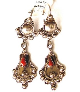 Silver Kabyle Hook Earrings from Algeria 37