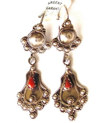 Silver Kabyle Hook Earrings from Algeria 37