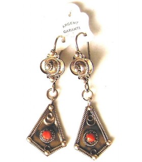 Silver Kabyle Hook Earrings from Algeria 25