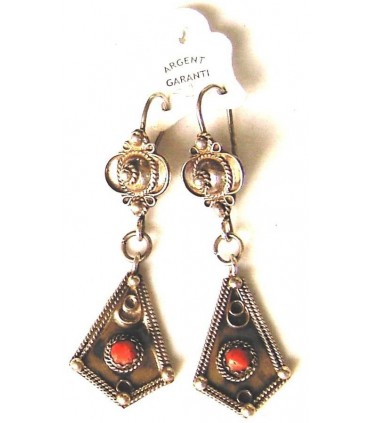 Silver Kabyle Hook Earrings from Algeria 25