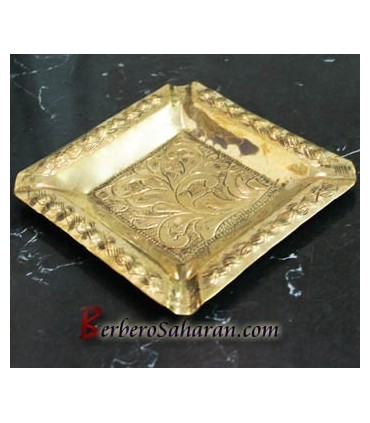 Algerian handmade and engraved candle/Roses holder made with brass-Tin