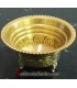 Square Algerian handmade and carved brass Ashtray - Two sizes available