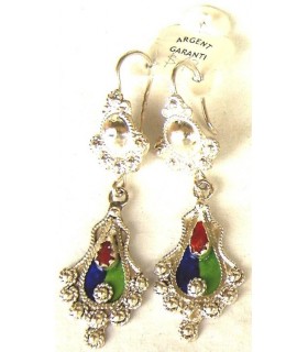 Silver Kabyle Hook Earrings from Algeria 36