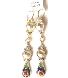 Silver Kabyle Hook Earrings from Algeria 8