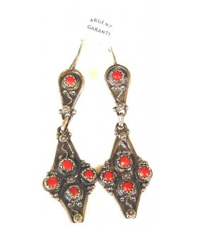 Silver Kabyle Hook Earrings from Algeria 9