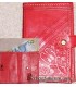 Handmade decorated genuine leather wallet from Algeria - Similar to Moroccan