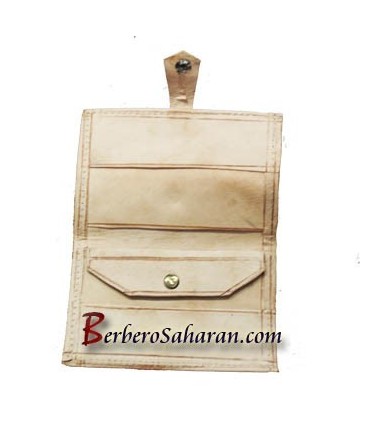 Cheap handmade genuine leather wallet from Algeria/Morocco