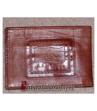 Cheap handmade genuine leather wallet from Algeria/Morocco