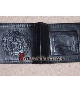 Top quality and elegant handmade pure leather Berber wallet  from Algeria