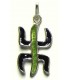 Silver Berber sign Pendant with enamel 3