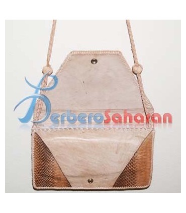 Sac à main Touareg Algérien Unique fait à la main avec la peau de lézard