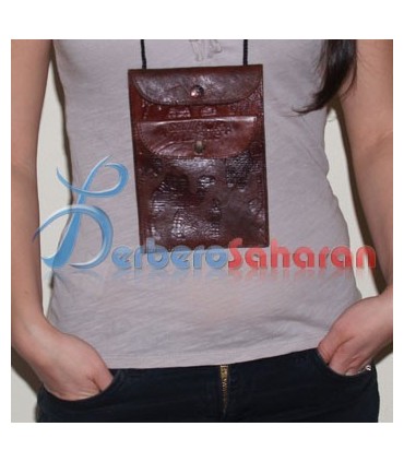 Handmade Algerian pure leather Passport holder for travelling