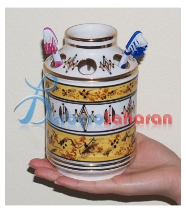 Porte brosses a dents en motif Tassili Berbere﻿﻿