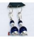 Tuareg Silver earrings from Algeria
