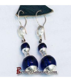 Tuareg Silver earrings from Algeria