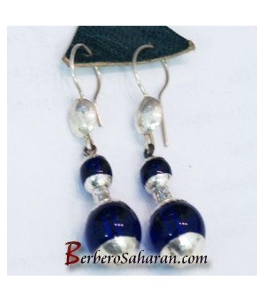 Tuareg Silver earrings from Algeria