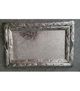 Copper Tray made and engraved by hand in Constantine, Algeria