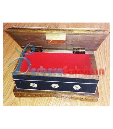 Wooden Jewellery box from Kabylie