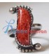 Cheap Kabyle silver and red coral Ring from Algeria