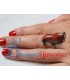 Cheap Kabyle silver and red coral Ring from Algeria
