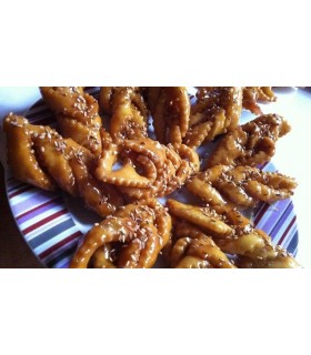 Clover flower with coconut and lemon - Algerian sweet by My Sweet Lehna