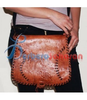 Brown traditional Algerian Berber Shawls