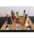Unique handmade & painted Algerian Berber Nativity Set/Crèche