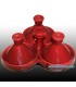 Handmade Moroccan Salt and Pepper condiment holder -Double and triple