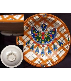 3D Berber Jewellery on clay couscous platter