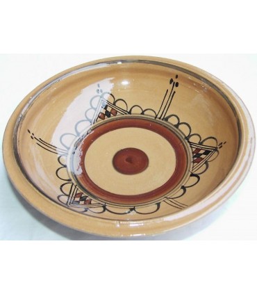 Clay pottery large Bowl for couscous and soup