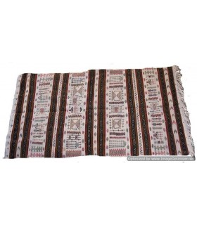 Algerian Pure handmade sheep wool Berber Rug4