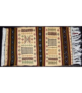 Algerian Handmade synthetic fibre (Nylon) Berber Rug 1