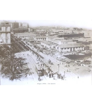 Old Photo of Algiers: Les Quais