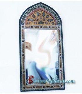 Large and unique hand carved and painted Mirror
