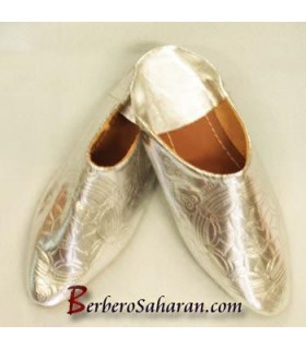 Handmade Algerian/Moroccan leather Slippers/Babouche - Kids