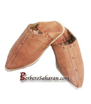 Handmade Algerian/Moroccan leather Slippers/Babouche - Kids
