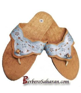 Handmade Algerian/Moroccan leather Thongs - Women