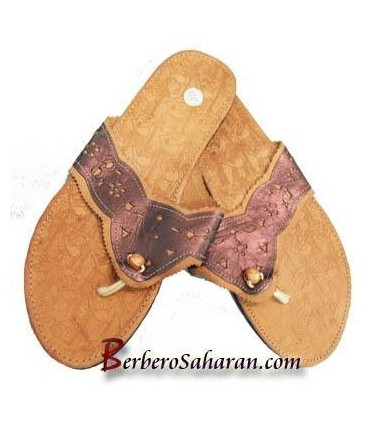 Handmade Algerian/Moroccan leather Thongs - Women