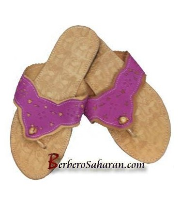 Handmade Algerian/Moroccan leather Thongs - Women